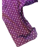 New Chelsea Studio Women’s 5X Burgundy Polka Dot Button Up Shirt - $13.51