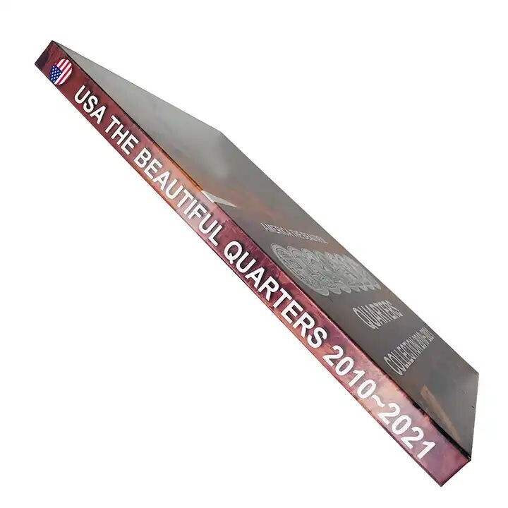 2010-2021 Hardcover with Foam Inner Coin Collection Album for USA State Quarters Item image 4