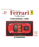 Deagostini Le Grandi Ferrari Collection No.27 1/24 F430 SPIDER 2005 - £125.45 GBP