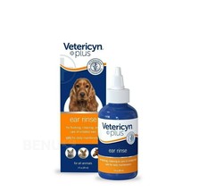 Vetericyn Ear Wash Rinse for Dogs Cats Animals Ears care clean relief 89 ml NEW - £26.30 GBP