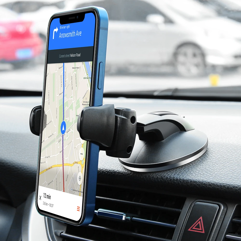 Universal Mobile Car Phone Holder for Phone In Car Holder Windshield Cell Stand - £10.95 GBP