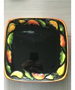 Stonelite Clay Art Hand painted Dinner Plates &quot; Caliente&quot; set of 2 - $38.35 CAD