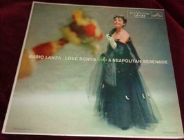 Mario Lanza: Love Songs &amp; A Neapolitan Serenade – Vintage LP Record – 33.3 Speed - £7.77 GBP