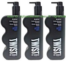 ( Lot 3 ) Twist ByOuidad On-Repeat Gentle Oil Infused Shampoo 13 OZ Each - £22.89 GBP