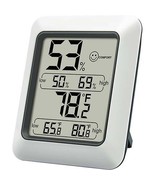 Hygrometer Temperature Humidity Digital LCD Hygrometer Indoor Digital Br... - $18.75