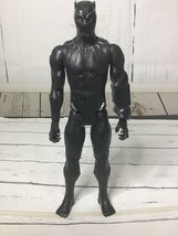 Marvel Avengers Black Panther Action Figure Titan Hero Series Hasbro 12&quot; - £6.23 GBP