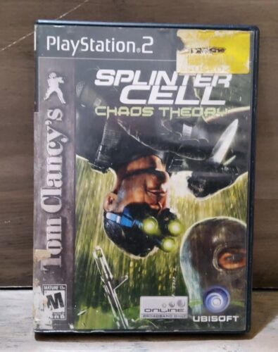 Primary image for Tom Clancy's Splinter Cell Chaos Theory Playstation 2 PS2 Manual Mature 1-4 Play