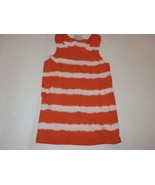 Hanna Andersson tie dye orange tank top 130 US 8 EUC - $8.56
