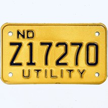  United States North Dakota Utility Special License Plate Z17270 - $18.80