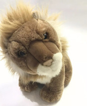 People Pals Lion Stuffed Animal Furry Mane Soft 13” Plush Wild Cat Toy - £27.67 GBP