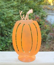 Pumpkin Cutout Porch Décor Autumn Fall Halloween Ornament Amish Made in USA - £9.49 GBP