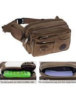 Men&#39;s Tactical Fanny Pack with Multiple Pocket for Work,Heavy Duty Vegan... - $27.98