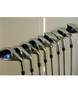 +2 BIG LEFT HANDED WIDE SOLE TALL LH IRON SET GOLF CLUB - €1.208,44 EUR