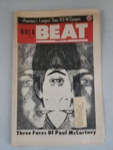 KRLA BEAT NEWSPAPER VOL 1 No 52 March 12, 1966-Three Faces Of Paul McCar... - £19.77 GBP