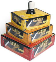 Fluker&#39;s Repta-Clamp Lamp with Switch Black 1ea/5.5 in - £22.90 GBP