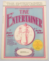 Vintage 1972 The Entertainer by Scott Joplin Sheet Music -- USA-- The Sting -- - £9.74 GBP