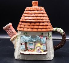 Heritage Mint Collectibles Ceramic Country Mouse Cottage Teapot Kitschy ... - $14.99