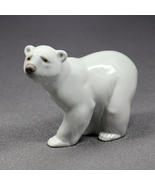 Lladro Attentive Polar Bear 1207 Porcelain Figurine 4 In Spain - $464.15 MXN