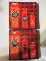 Old spice Swagger ON THE GO (2)3 piece Gift Set Body Wash/Spray Deodorant - £31.53 GBP