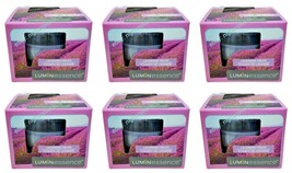 ( Lot of 6 ) Luminessence Lavender Fields Candles, Great Scent! 3 oz Each - £21.35 GBP