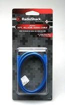 RadioShack 3-Foot Audio Cable (1/8-Inch Stereo Male to 1/8-Inch Stereo F... - $8.95
