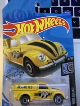 2020 Hot Wheels Rod Squad &#39;49 Volkswagen Beetle Pickup Mooneyes 95/250 Yellow - £9.98 GBP