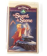 Walt Disney Masterpiece The Sword in The Stone VHS Tape  Clamshell Cover - $5.95