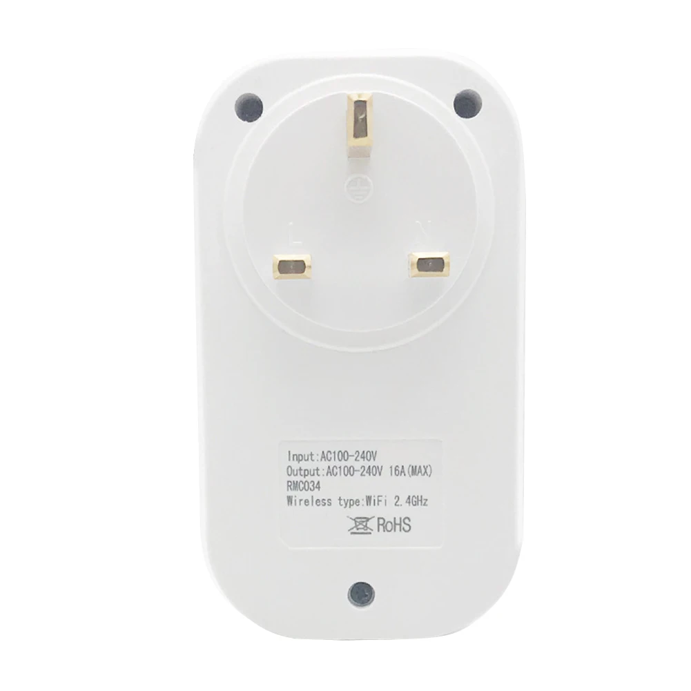 Smart Wifi Socket Smart Home Automatically Time Switch Voice Control Via Alexa G - £42.06 GBP