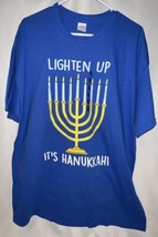 NWT Hanukkah T-Shirt ‘Lighten Up It’s Hanukah!’ Size XL - $19.00