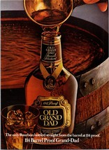 1981 Old Grand Dad Special Edition Bourbon Vintage Print Ad 114 Barrel W... - £8.53 GBP