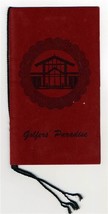 Torrey Pines Inn Restaurant Menu Golfers Paradise La Jolla California 1970&#39;s - £39.67 GBP