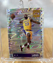 LeBron James 2019-20 PANINI Foil Sticker #361 Los Angeles Lakers NBA  - £7.52 GBP