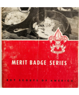 1963 Boy Scouts Merit Badge Cooking Manual Cookbook Vintage PB Booklet C65 - $727.72 MXN