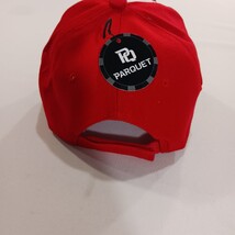 Parquet Haiti Mens Back Strap White Cotton Baseball Cap Hat + Haiti Flag Bandana image 5