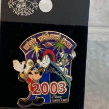 Walt Disney World Trading Pin New Year&#39;s Eve 2003 LE Mickey Mouse Cruise Line - £18.28 GBP