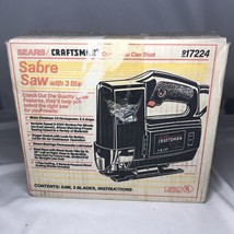 Vintage Sears Craftsman Sabre Saw 315.172040 Original Box 917324 Tested &amp; Works - £15.80 GBP