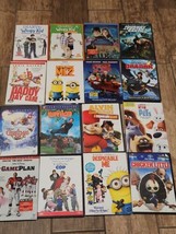 DVDs Lot Of 16 Family Movies, Despicable Me, Alvin, Diary Of Wimpy Kid - £10.89 GBP