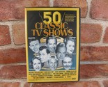 50 Classic TV Shows DVD 4 Disc 18 Different shows - $8.59