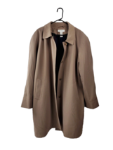 Preston &amp; York Trench Coat Womens Size 20W Beige Removeable Liner - $52.36