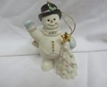 Lenox 2002 Holiday Greetings Snowman Ornament - $39.48