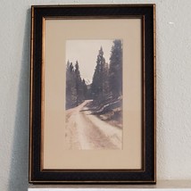 Antique 1920s Colorado ART Framed 15x11&quot; A Slice Of The Peak Harry L Standley - $92.57