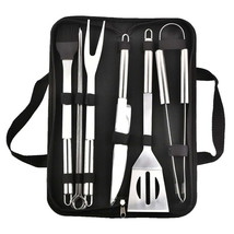 SUGIFT Grilling Accessories BBQ Tools Set, 9 Piece Stainless Steel Grill... - $29.03