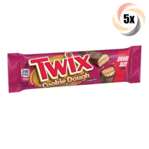5x Packs Twix Cookie Dough Share Size Candy Bars | 4 Bars Each | 2.72oz - £17.97 GBP