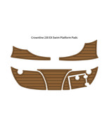 Crownline 230 EX Swim Platform Step Boat EVA Faux Foam Teak Deck Floor P... - $6,321.11 MXN