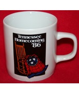 Vintage TENNESSEE HOMECOMING 86 HCA Hospital COFFEE MUG CUP 1986 TN Nash... - $221.24 MXN