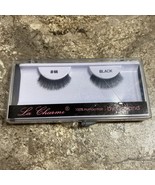 Garland Beauty La Charme Lashes 100% Human Hair #66 Black Short Eyelashes - $13.70 CAD