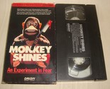 Vintage 1988 Orion Monkey Shines (VHS) Cult Horror Movie George Romero - $9.89