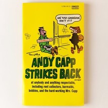 Andy Capp Strikes Back by Smythe Vintage Paperback Comic Fawcett Gold Me... - £11.00 GBP