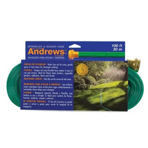 Andrews 1012349 Sprinkler &amp; Soaker Hose 1&quot; D X 100&#39; ft. L Green - $24.74