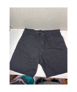 Wrangler Relaxed Fit Black Denim Jean Shorts Mens Size 42 NWT - $27.45